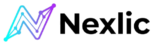 Nexlic logo with a stylized graph icon and modern font.